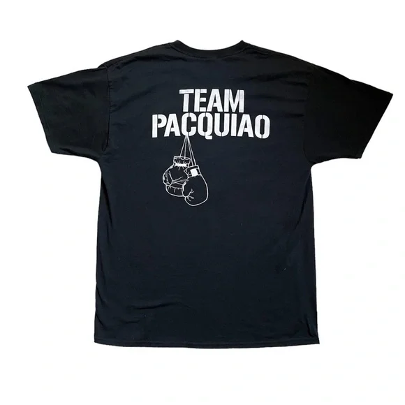 Team Manny Pacquiao run Floyd boxing tee - Picture 6 of 12